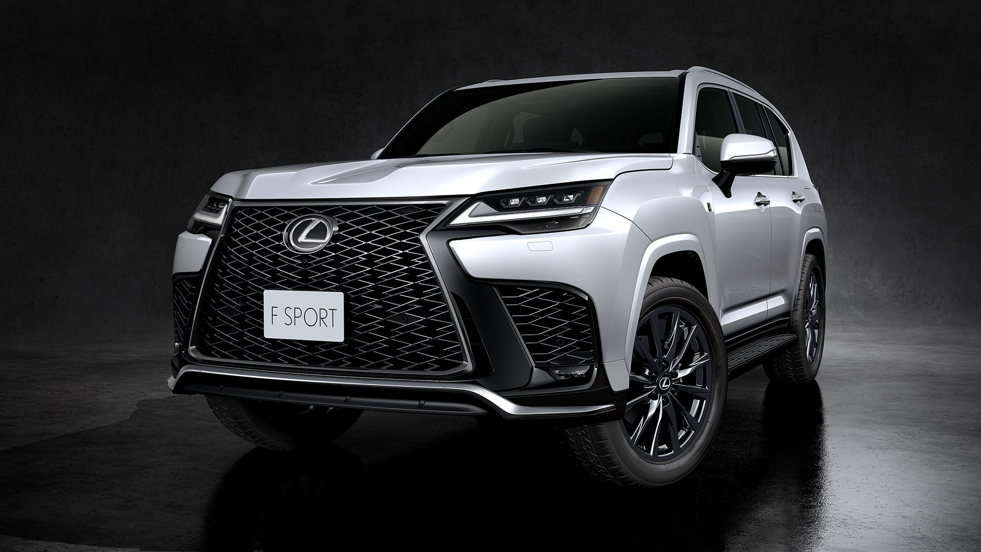 The all-new Lexus LX F Sport. (Overseas pre-production model shown. Australian grades, features & specifications may differ.)