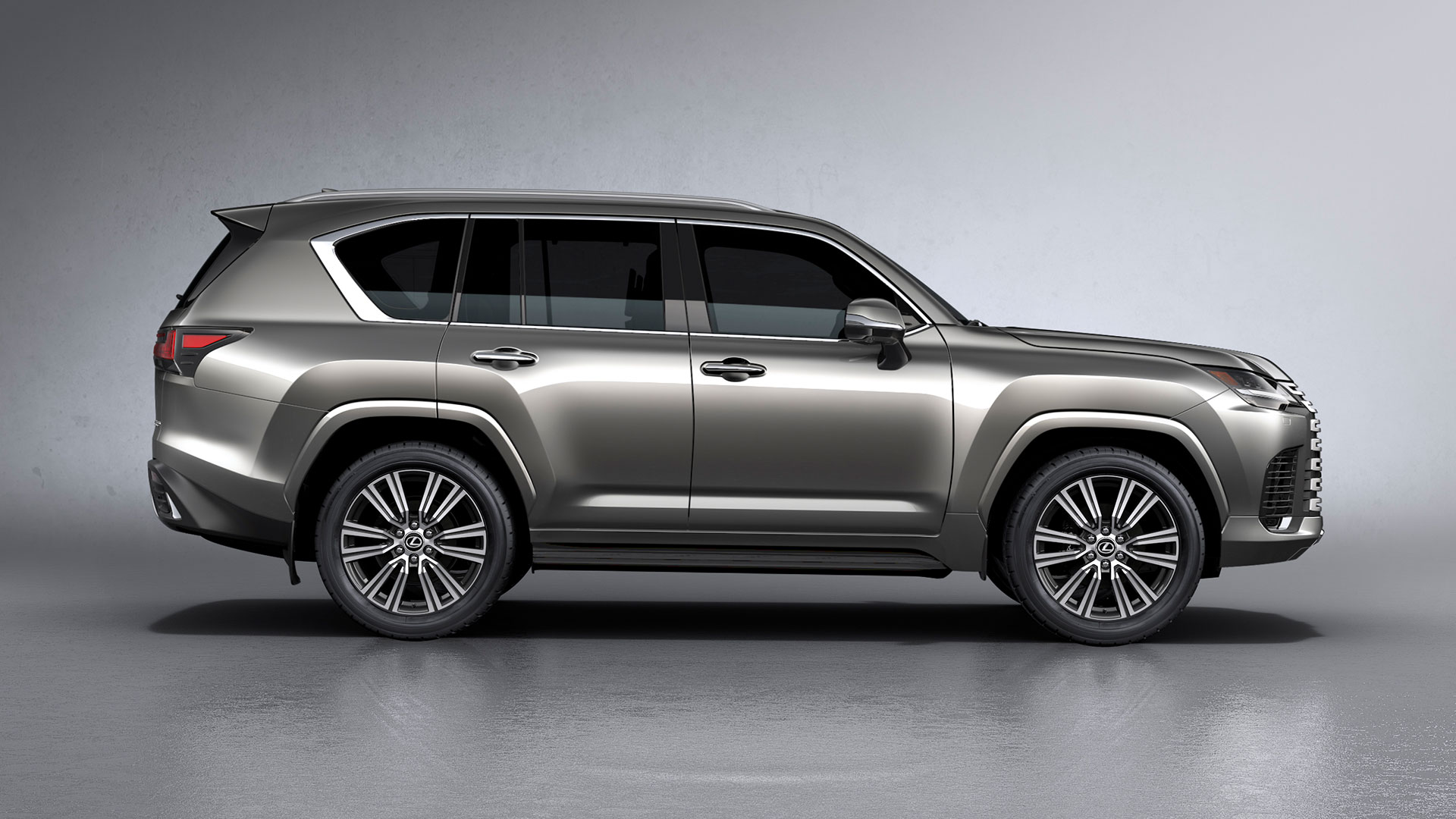 The all-new Lexus LX. (Overseas pre-production model shown. Australian grades, features & specifications may differ.)